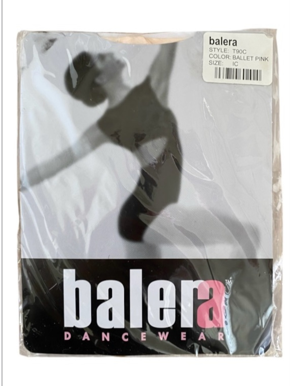 Balera Dancewear Girls Convertible Tights T90C Suntan & Ballet Pink Size IC NWT